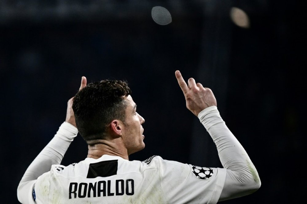 Matuidi elogia la prestazione di Ronaldo. AFP