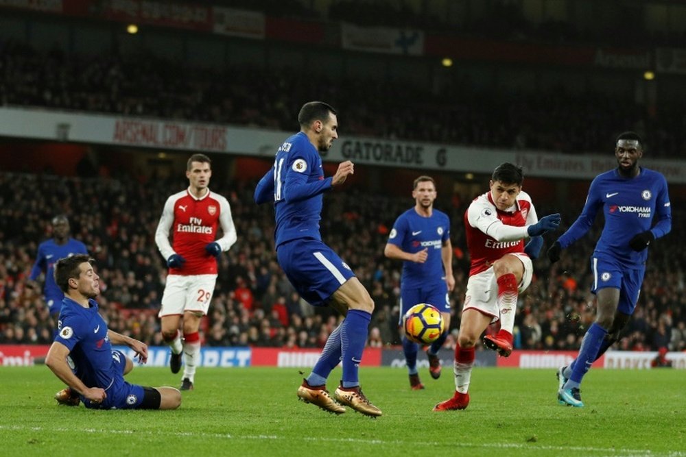 Chelsea reçoit Arsenal. AFP