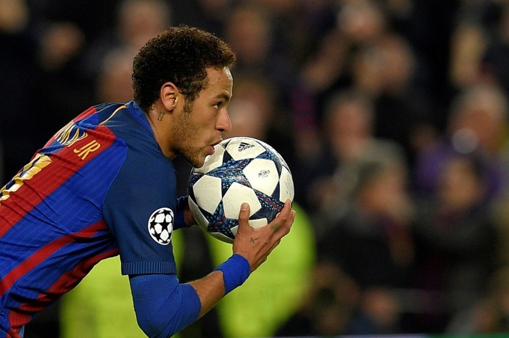 El Barcelona echó de menos a Neymar ante el Deportivo. AFP