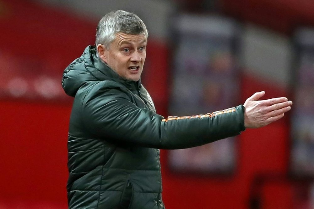 Solskjaer garde la tête froide. AFP