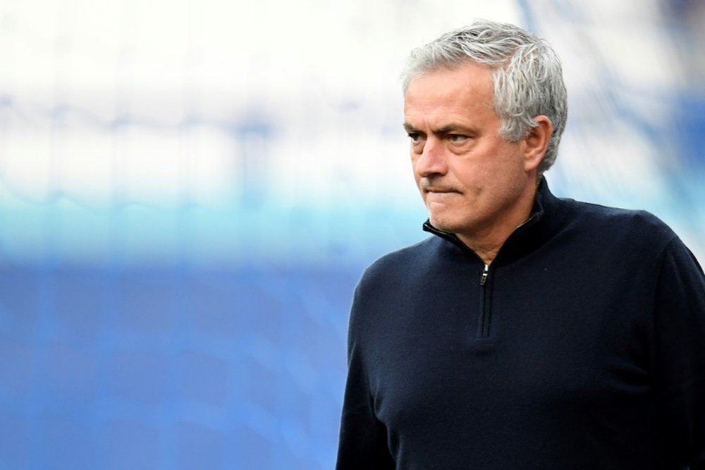 Mourinho fue despedido como entrenador del Tottenham. AFP