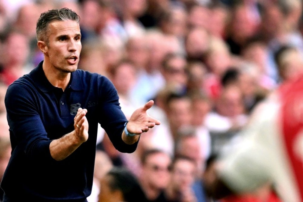 Van Persie is Feyenoord's new head coach. AFP