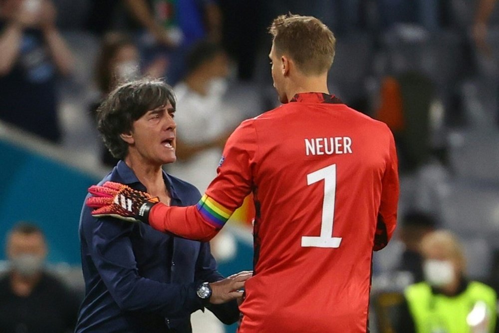 Neuer déplore la triste fin de Low avec l'Allemagne. AFP