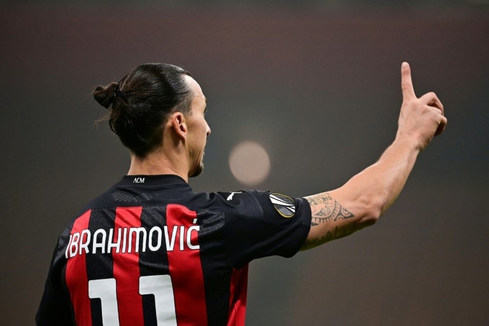 Zlatan sigue en plena forma a sus 39 años. AFP/Archivo