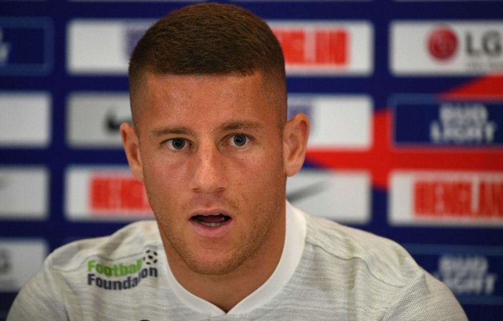 Ross Barkley is back in the squad after a year absence. AFP