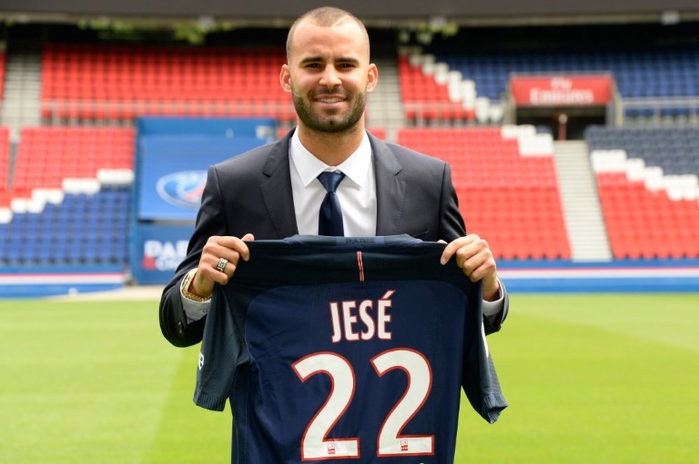 Jesé Rodríguez analiza sus primeros pasos en el Paris Saint-Germain. AFP