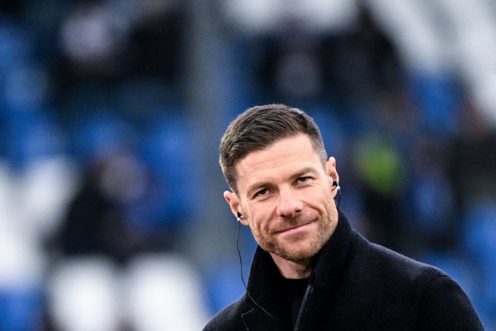 Xabi Alonso's contract with Bayer Leverkusen runs until 2026. AFP