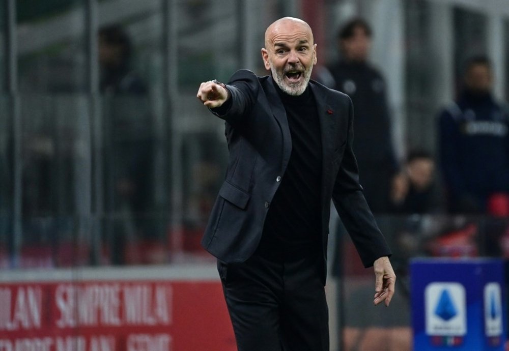 Milan travaille pour prolonger Stefano Pioli. AFP