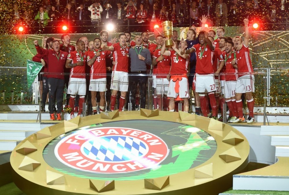 El Bayern ha dominado la DFB Pokal en la última década. AFP