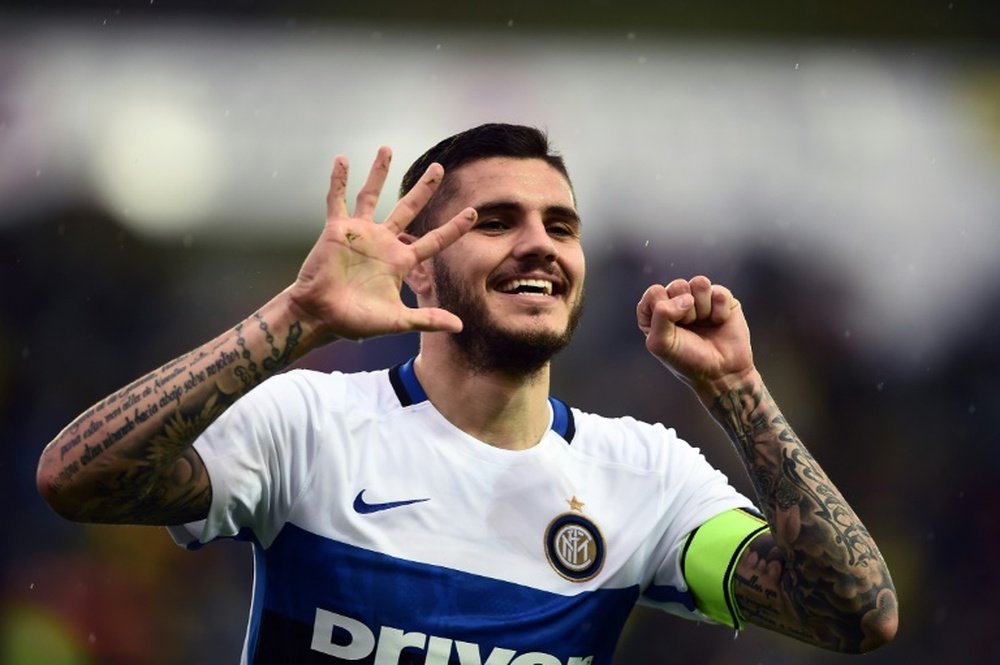 Mauro Icardi ne veut pas penser au Real Madrid. EFE