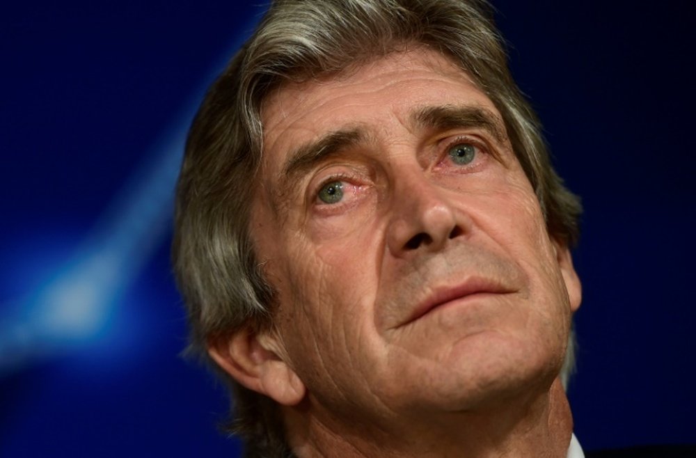 Manuel Pellegrini demande du temps. AFP