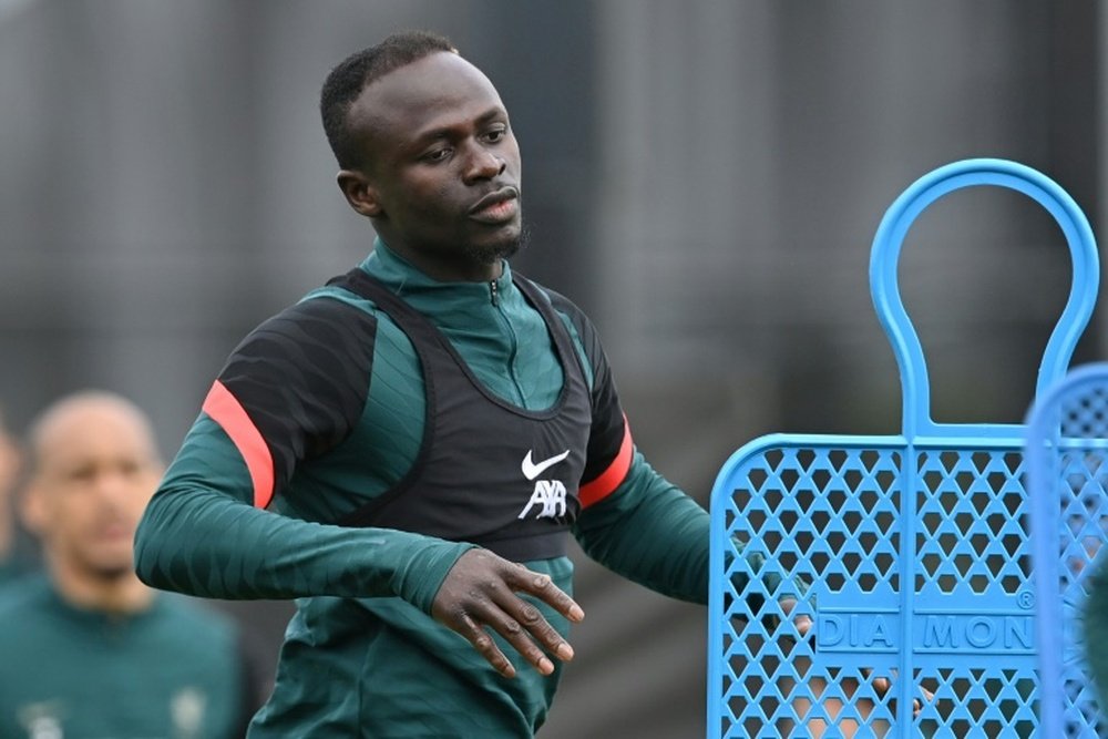Mane did not reveal his future. AFP