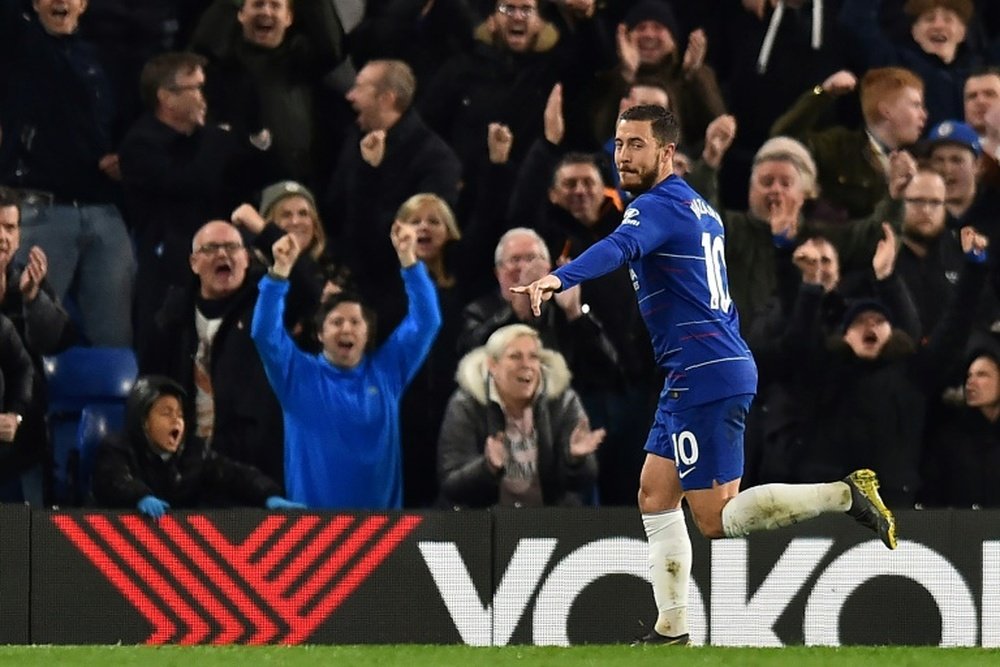 Hazard pense au 'transfert request'. AFP