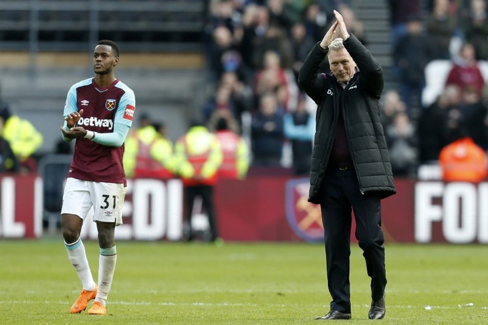 Moyes has demanded more consistency from his side. AFP