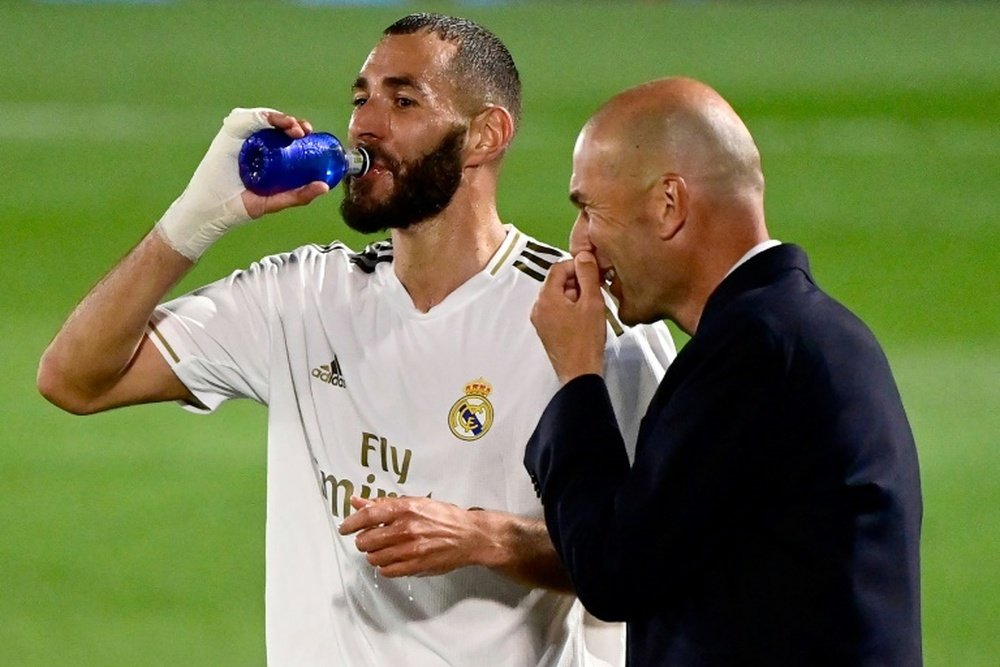 393 goals in Zidane's first spell and 108 in the second. AFP