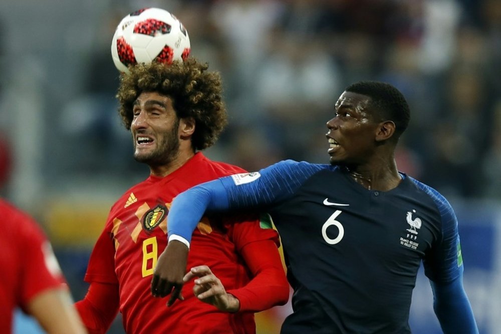Bélgica adelantó a Francia por un punto. AFP