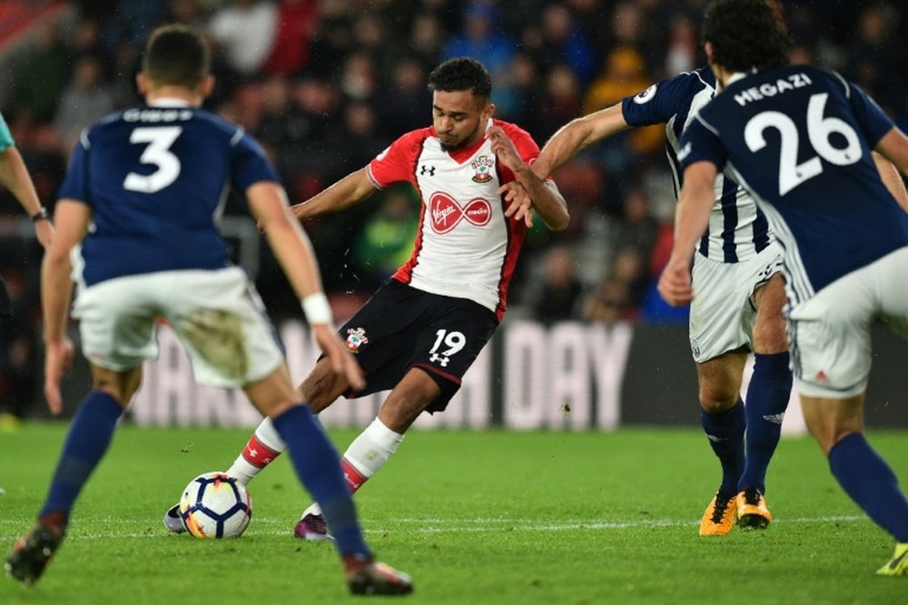 Tricky winger Sofiane Boufal struggled to break into Pellegrino's starting XI. AFP