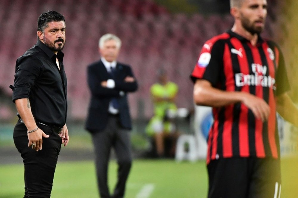 Gattuso was one of the best defensive midfielders in the world at Milan. AFP