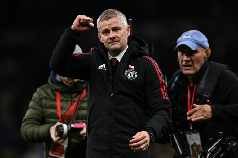 Solskjaer says he enjoys criticism. AFP