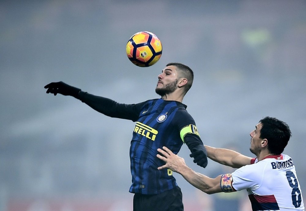 El Inter ha apabullado a un flojo Cagliari. AFP/Archivo