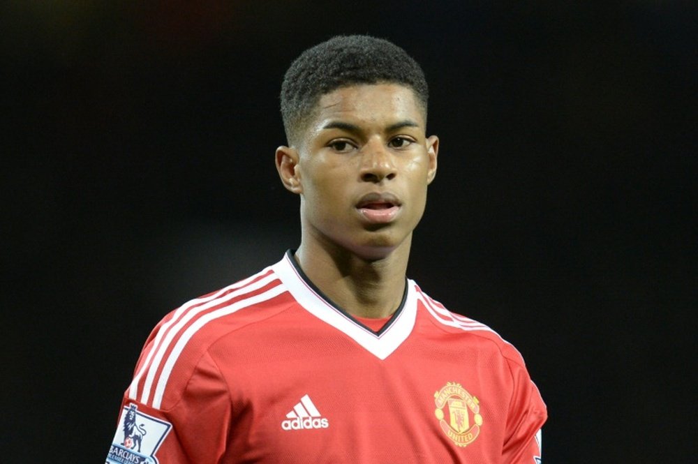 Rashford pasaría a ganar el doble del salario actual que percibe como jugador del United. AFP