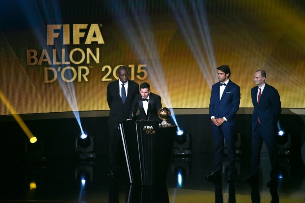 Kaka fait son choix entre Ronaldo et Messi. AFP