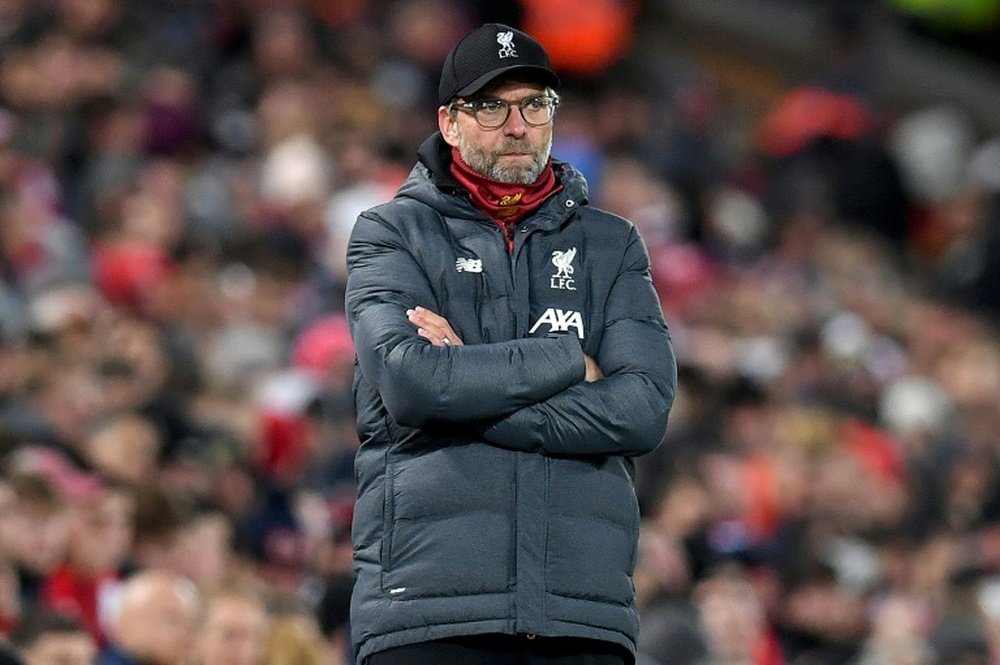 Jurgen Klopp has had enough. AFP