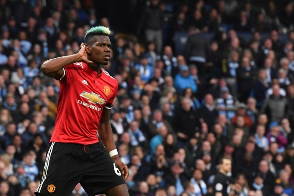 Pogba could see his place taken by Fred. AFP