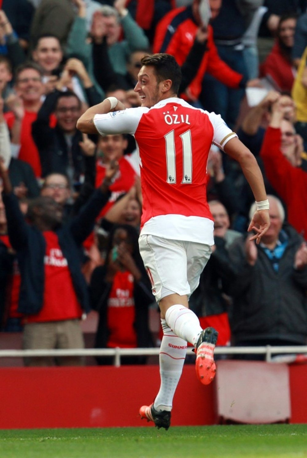 Ozil is a transfer target for Manchester United. AFP