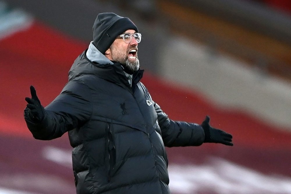 Jürgen Klopp has thrown in the towel. AFP