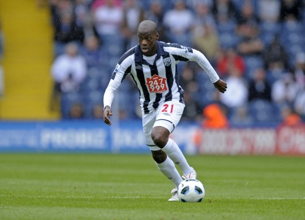Mulumbu has played for West Brom, Norwich and Kilmarnock previously. AFP