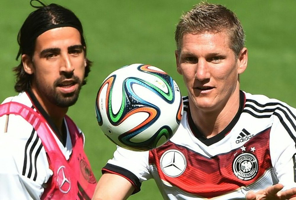 Germany's Sami Khedira and Bastian Schweinsteige hope to ba available for the Euro 2016. BeSoccer