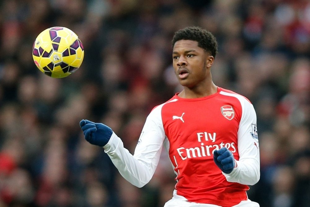 Akpom quitte Arsenal. AFP