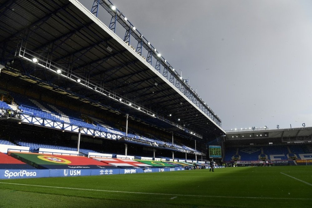 Goodison Park será historia en unos años. AFP