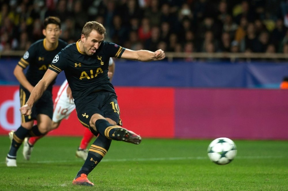 Harry Kane could be staying put at White Hart Lane despite keen interest from other clubs. AFP