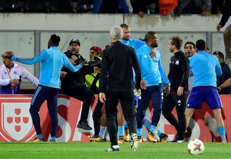 Marseille boss blames Evra and fans for attack. AFP