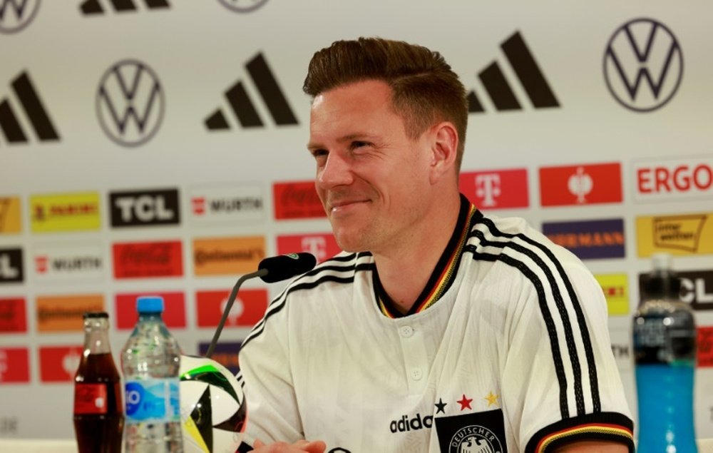 Ter Stegen fue llamado por Julian Nagelsmann. AFP