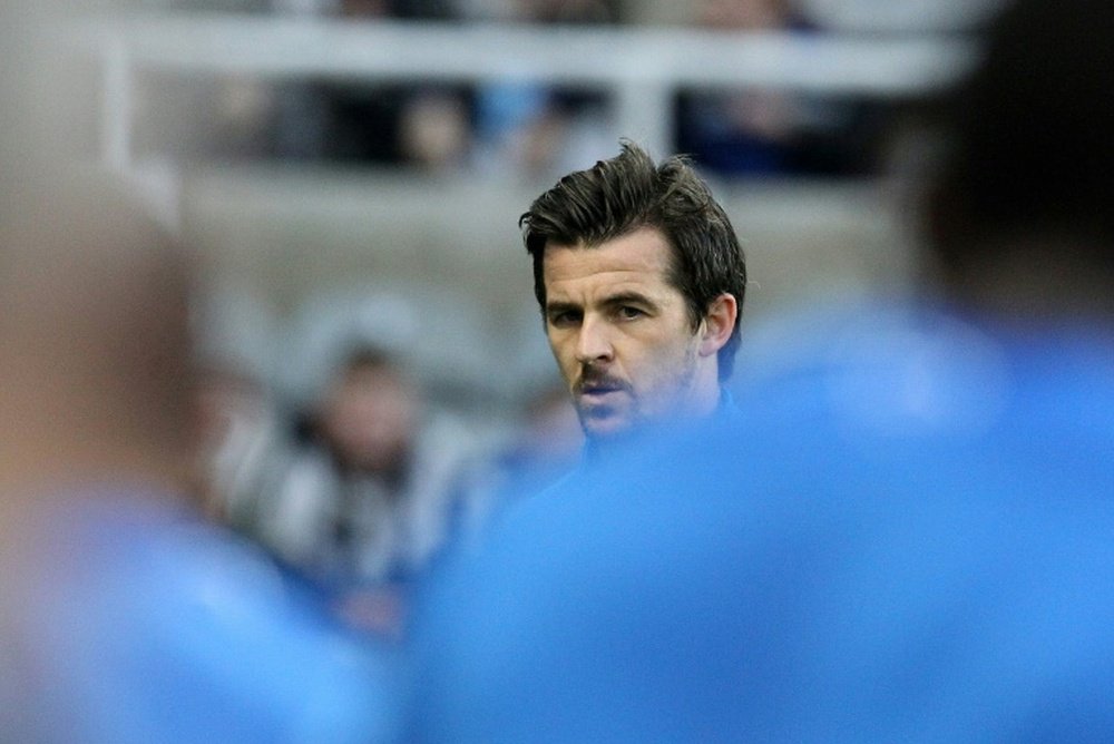 Joey Barton was managing his first competitive game with Fleetwood. AFP