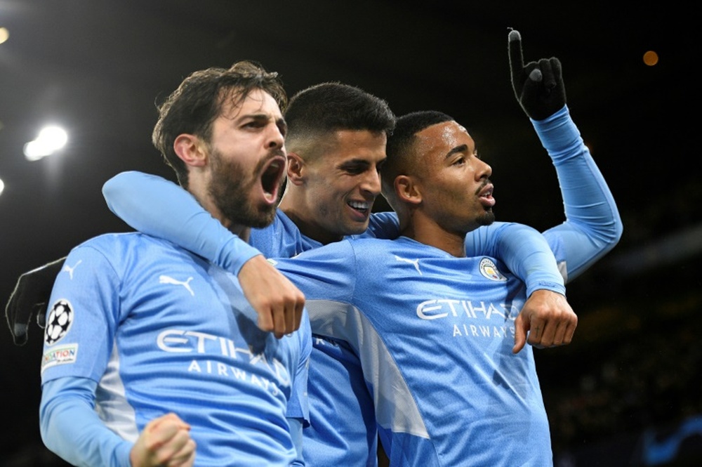 Gabriel Jesus fue el autor del gol de la remontada. AFP
