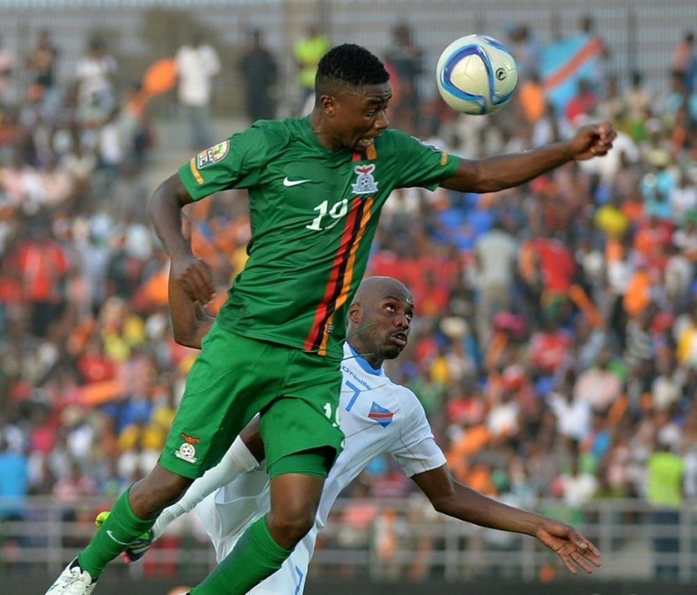La Zambie et la Guinée, derniers qualifiés pour les quarts du CHAN. AFP