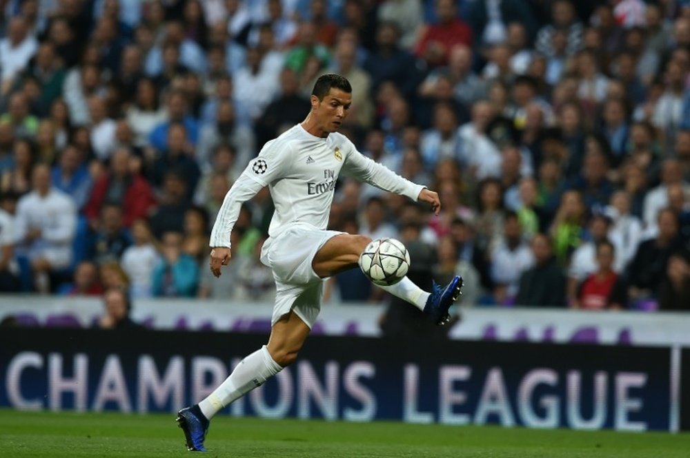 Cristiano Ronaldo, cada vez más cerca de continuar en el Real Madrid. AFP