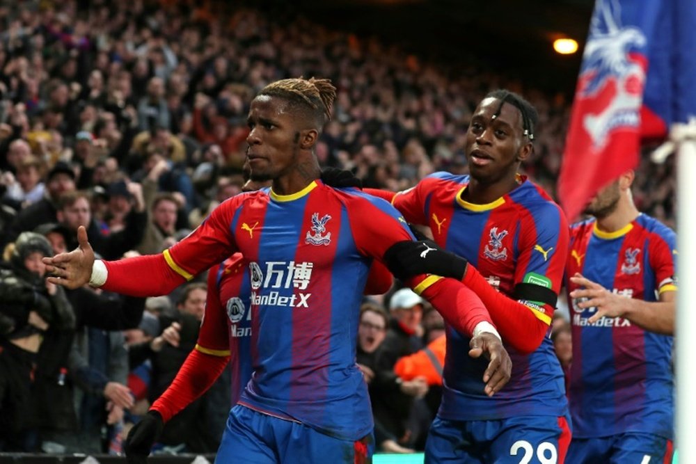 Zaha pourrait quitter Crystal Palace. AFP