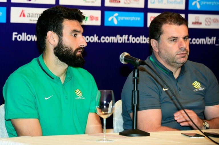 Socceroos land in Bangladesh amid heavy security