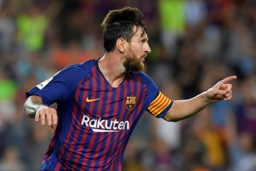 Messi es sinónimo de récord. AFP