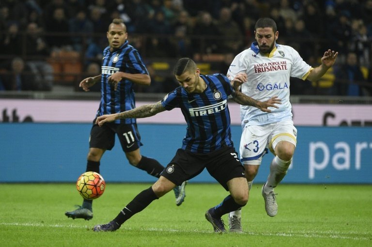 El Inter, dispuesto a resucitar a costa de un Frosinone que sueña con salir del descenso