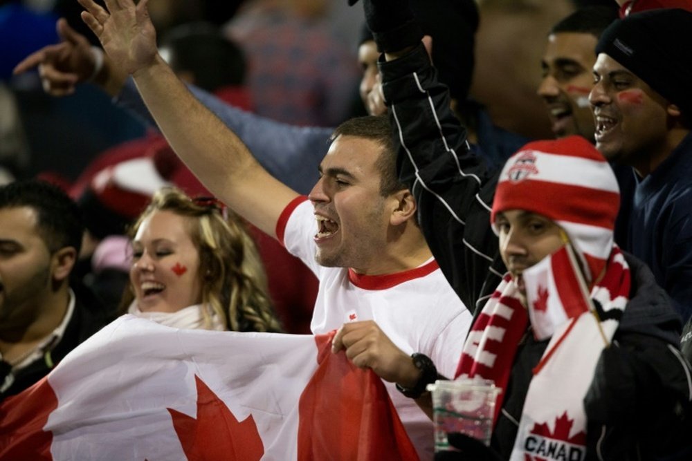 Canada want to see the World Cup played in North America. AFP