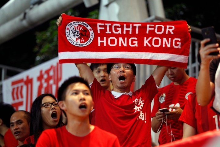 Hong Kong football body disappointed at anthem booing probe