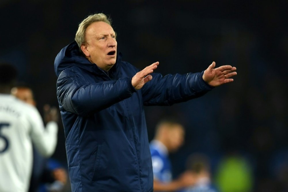 Neil Warnock celebrated his 70th birthday in style as Cardiff beat Wolves at home. AFP