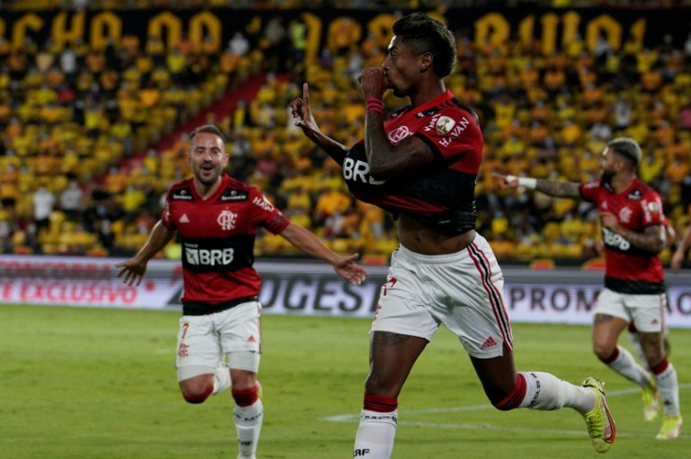 Flamengo desbanca a Palmeiras. AFP