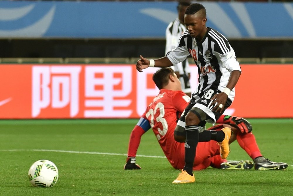 TP Mazembe Kalaba has netted six times in the Confederation Cup this season. AFP
